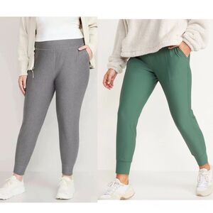 Old Navy Bundle Women's Size 2X High Waisted Powersoft Jogger Leggings Go Dry